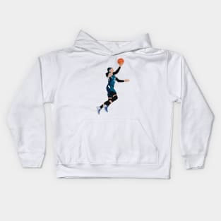 Women's basketball passion Kids Hoodie